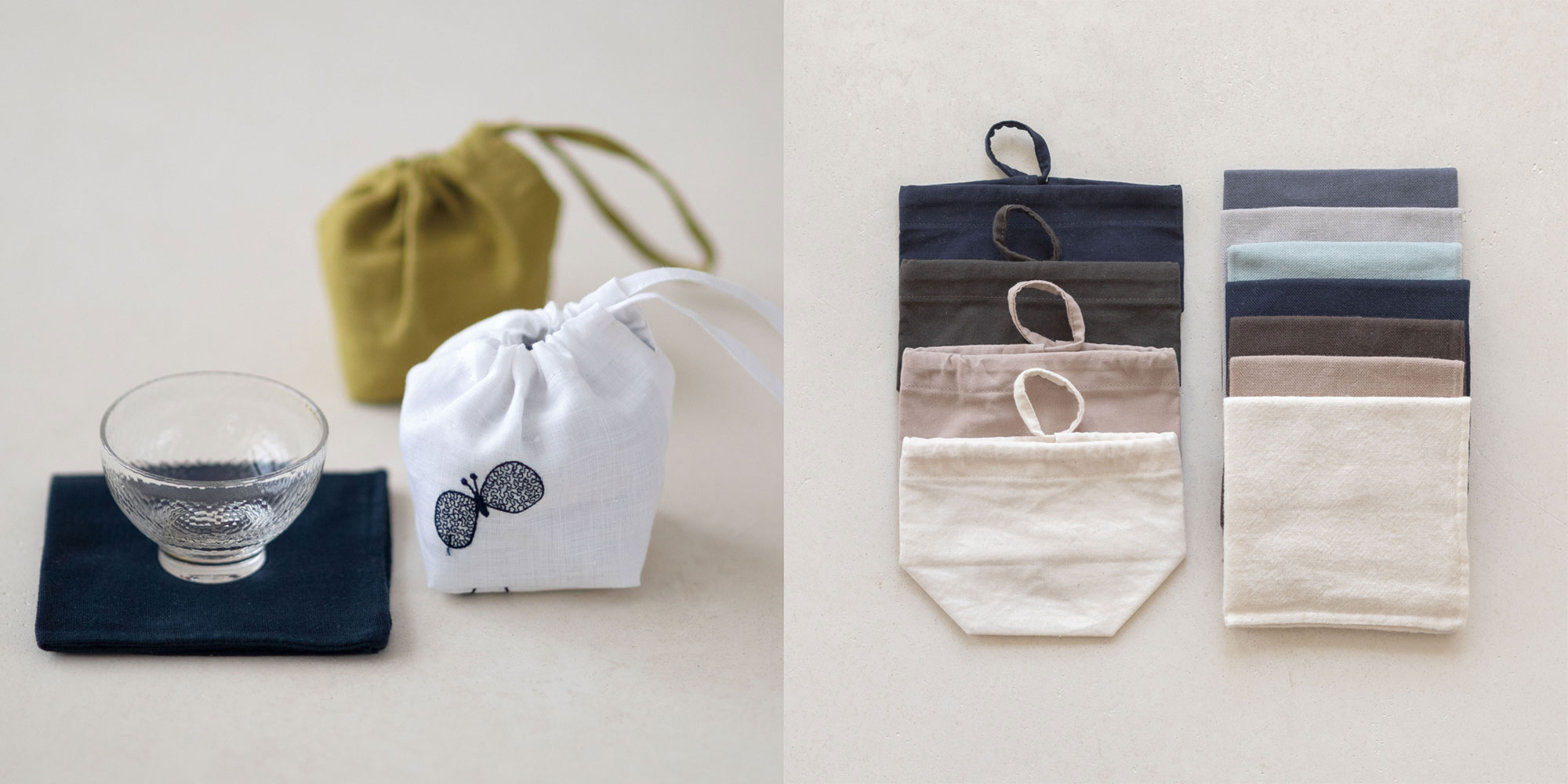 酒器袋＆ミニハンカチ イメージ