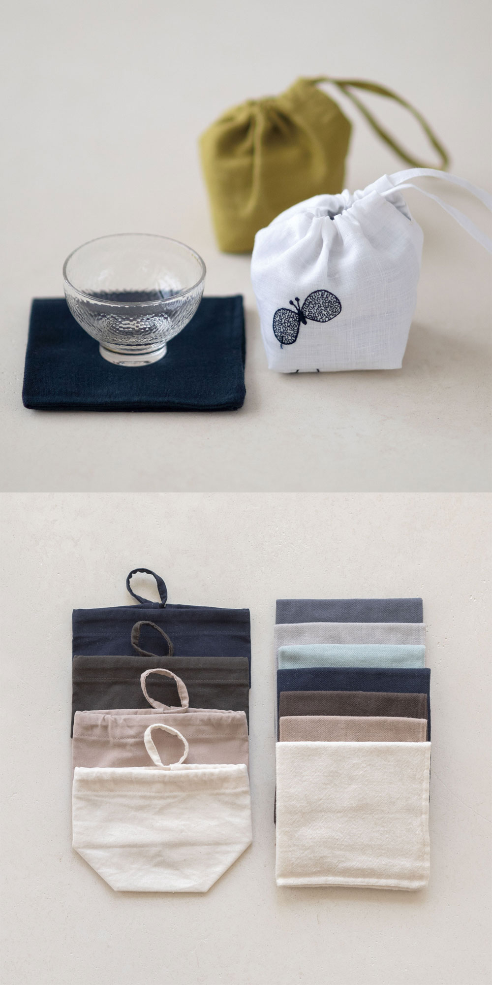 酒器袋＆ミニハンカチ イメージ