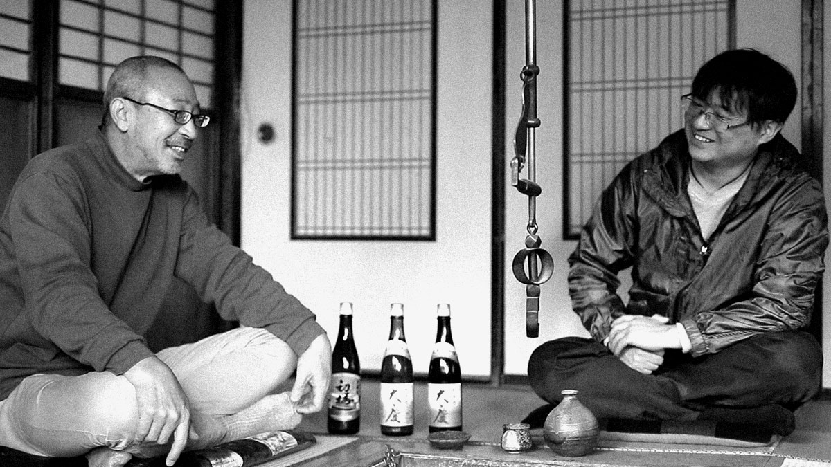 酒話対談「篠原敬(陶芸家) × 櫻田博克(櫻田酒造)」