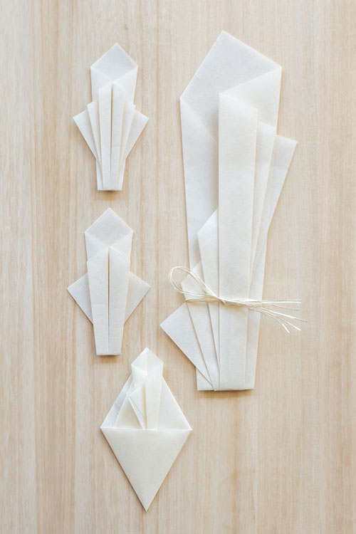 辛島綾 桃の節句をたのしむ「折形ワークショップ」